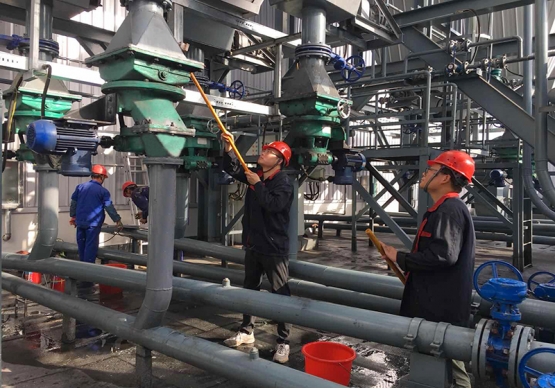 煙臺項(xiàng)目高效工業(yè)煤粉爐輔機(jī)系統(tǒng)